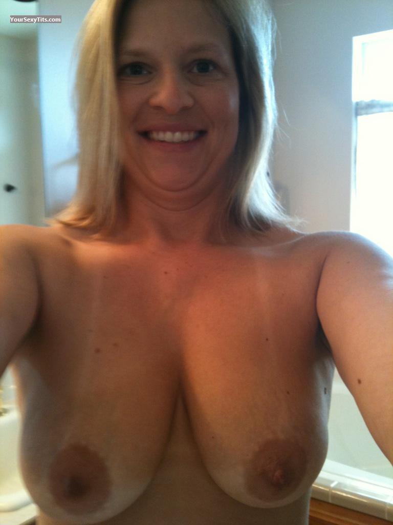 My Medium Tits Topless Selfie by American Girl